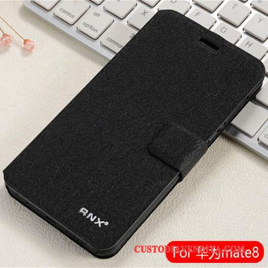 Custodia Huawei Ascend Mate 7 Pelle Telefono Verde, Cover Huawei Ascend Mate 7 Protezione Anti-caduta