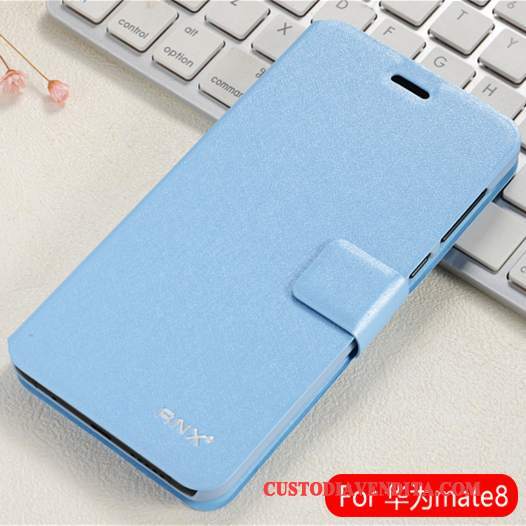 Custodia Huawei Ascend Mate 7 Pelle Telefono Verde, Cover Huawei Ascend Mate 7 Protezione Anti-caduta