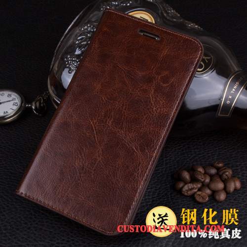 Custodia Huawei G7 Plus Pelle Anti-cadutatelefono, Cover Huawei G7 Plus Folio