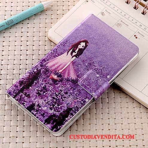 Custodia Huawei G7 Plus Pelle Rosa Anti-caduta, Cover Huawei G7 Plus Protezione Telefono Tutto Incluso