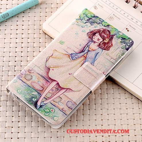 Custodia Huawei G7 Plus Pelle Rosa Anti-caduta, Cover Huawei G7 Plus Protezione Telefono Tutto Incluso