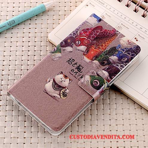 Custodia Huawei G7 Plus Pelle Rosa Anti-caduta, Cover Huawei G7 Plus Protezione Telefono Tutto Incluso