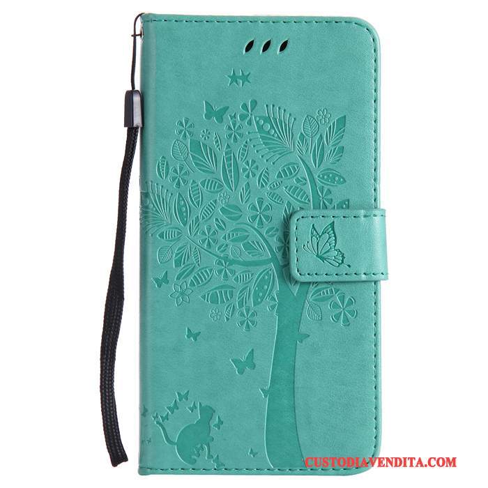 Custodia Huawei G7 Plus Protezione Rosso Anti-caduta, Cover Huawei G7 Plus Pelle Telefono