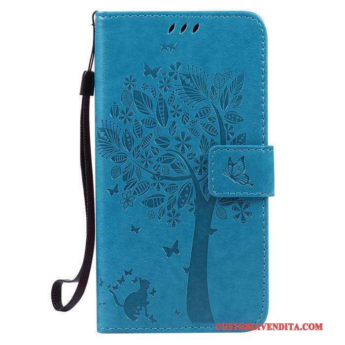 Custodia Huawei G7 Plus Protezione Rosso Anti-caduta, Cover Huawei G7 Plus Pelle Telefono