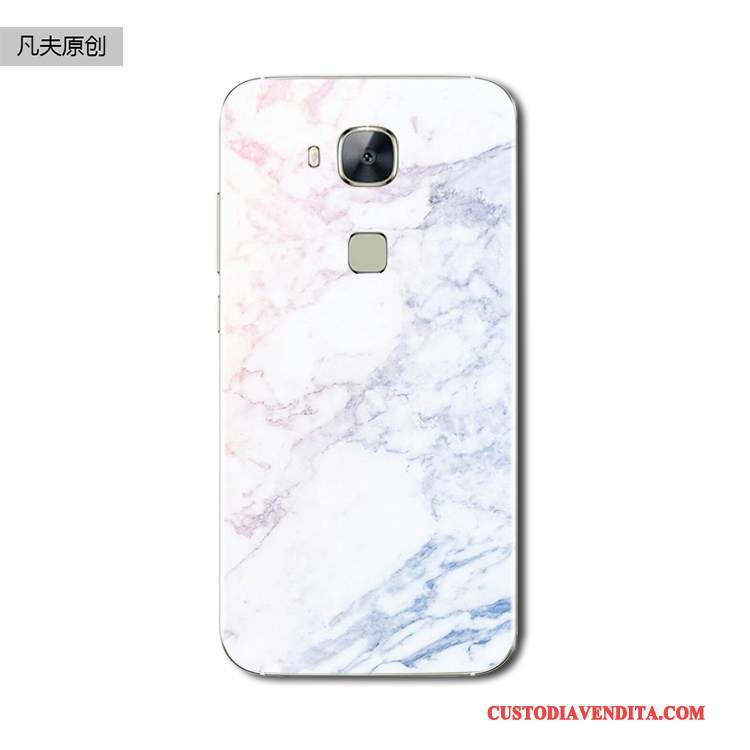 Custodia Huawei G7 Plus Silicone Chiaro Verde, Cover Huawei G7 Plus Protezione Modello Bello