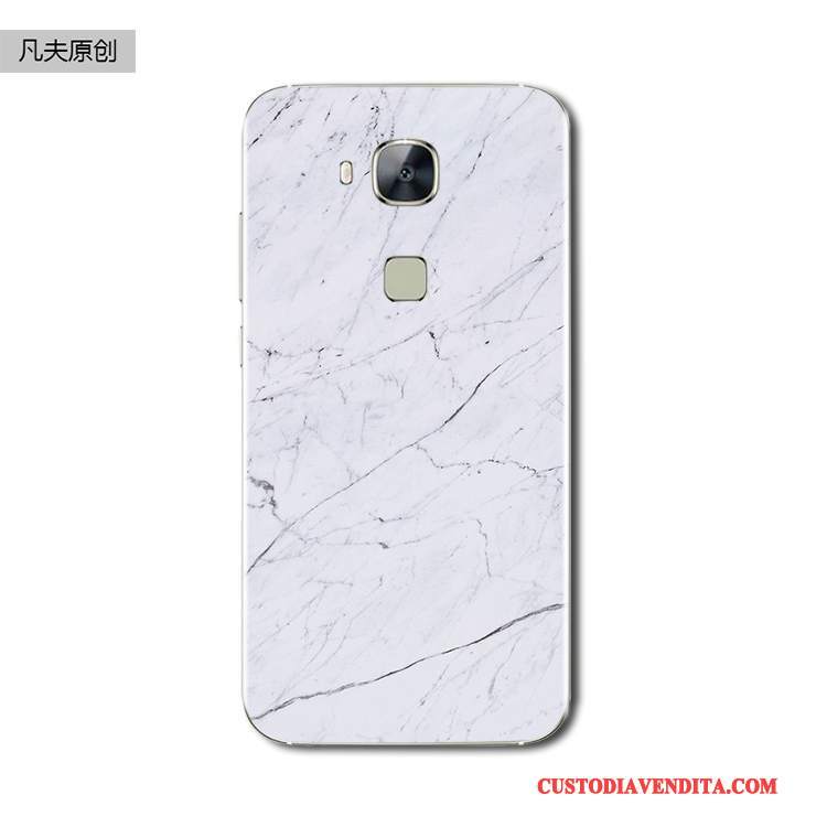 Custodia Huawei G7 Plus Silicone Chiaro Verde, Cover Huawei G7 Plus Protezione Modello Bello