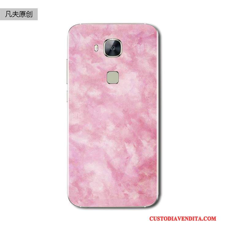 Custodia Huawei G7 Plus Silicone Chiaro Verde, Cover Huawei G7 Plus Protezione Modello Bello