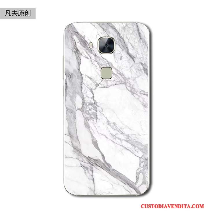 Custodia Huawei G7 Plus Silicone Chiaro Verde, Cover Huawei G7 Plus Protezione Modello Bello