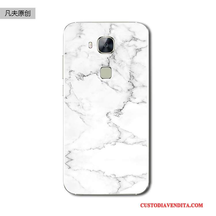 Custodia Huawei G7 Plus Silicone Chiaro Verde, Cover Huawei G7 Plus Protezione Modello Bello