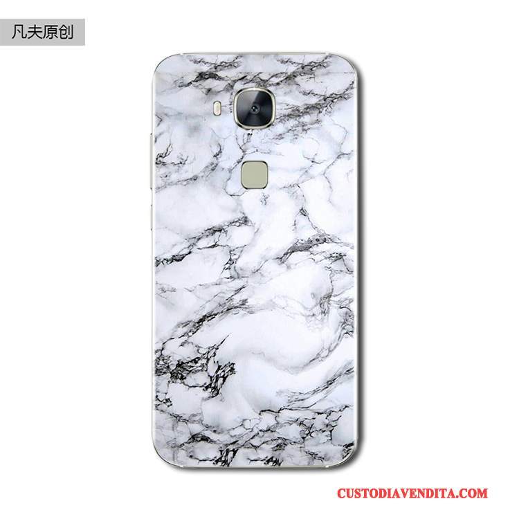 Custodia Huawei G7 Plus Silicone Chiaro Verde, Cover Huawei G7 Plus Protezione Modello Bello