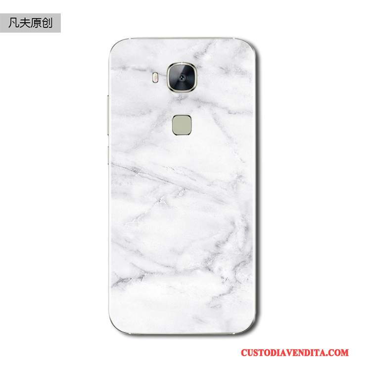 Custodia Huawei G7 Plus Silicone Chiaro Verde, Cover Huawei G7 Plus Protezione Modello Bello