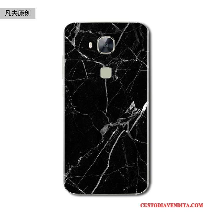 Custodia Huawei G7 Plus Silicone Chiaro Verde, Cover Huawei G7 Plus Protezione Modello Bello