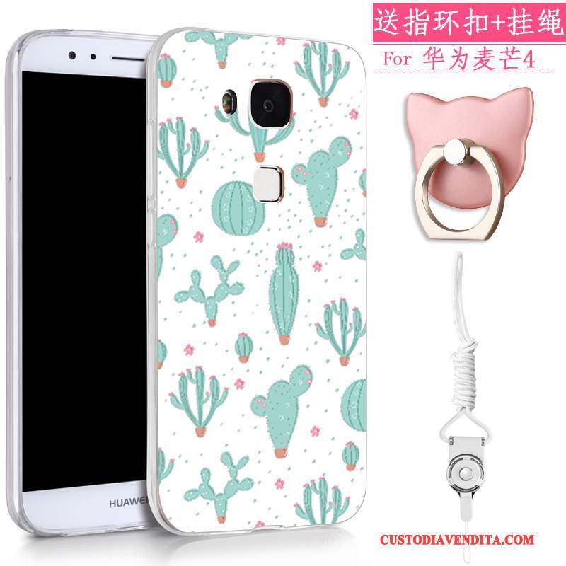Custodia Huawei G7 Plus Silicone Telefono Morbido, Cover Huawei G7 Plus Ornamenti Appesi Tutto Incluso