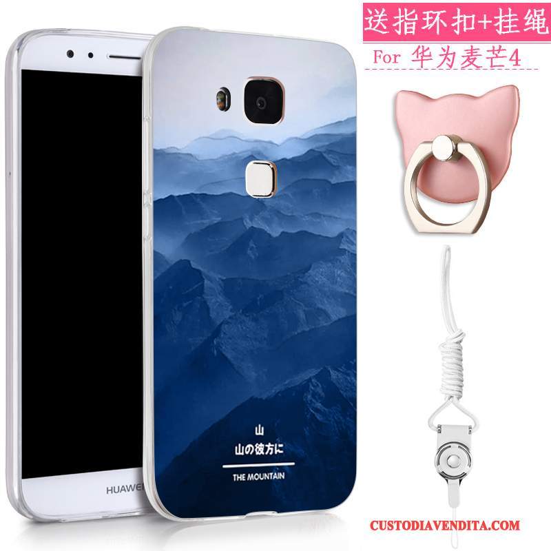 Custodia Huawei G7 Plus Silicone Telefono Morbido, Cover Huawei G7 Plus Ornamenti Appesi Tutto Incluso