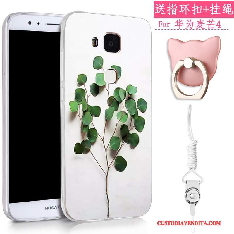 Custodia Huawei G7 Plus Silicone Telefono Morbido, Cover Huawei G7 Plus Ornamenti Appesi Tutto Incluso