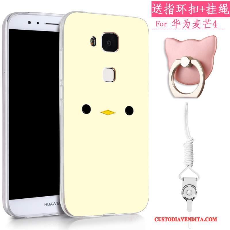 Custodia Huawei G7 Plus Silicone Telefono Morbido, Cover Huawei G7 Plus Ornamenti Appesi Tutto Incluso