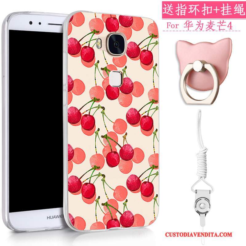 Custodia Huawei G7 Plus Silicone Telefono Morbido, Cover Huawei G7 Plus Ornamenti Appesi Tutto Incluso