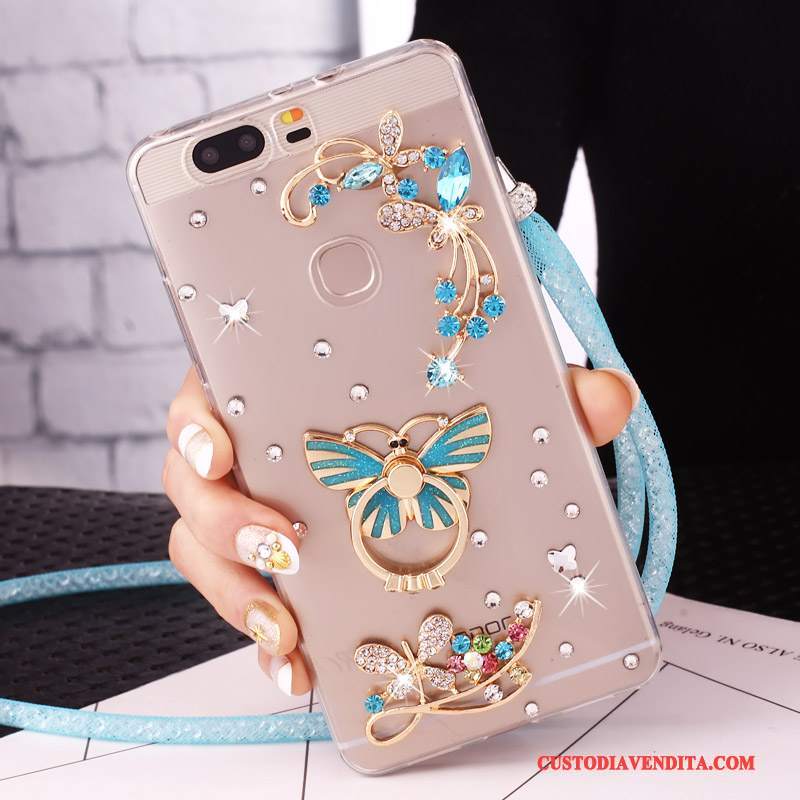Custodia Huawei G9 Lite Strass Gioventù Ring, Cover Huawei G9 Lite Protezione Anti-cadutatelefono