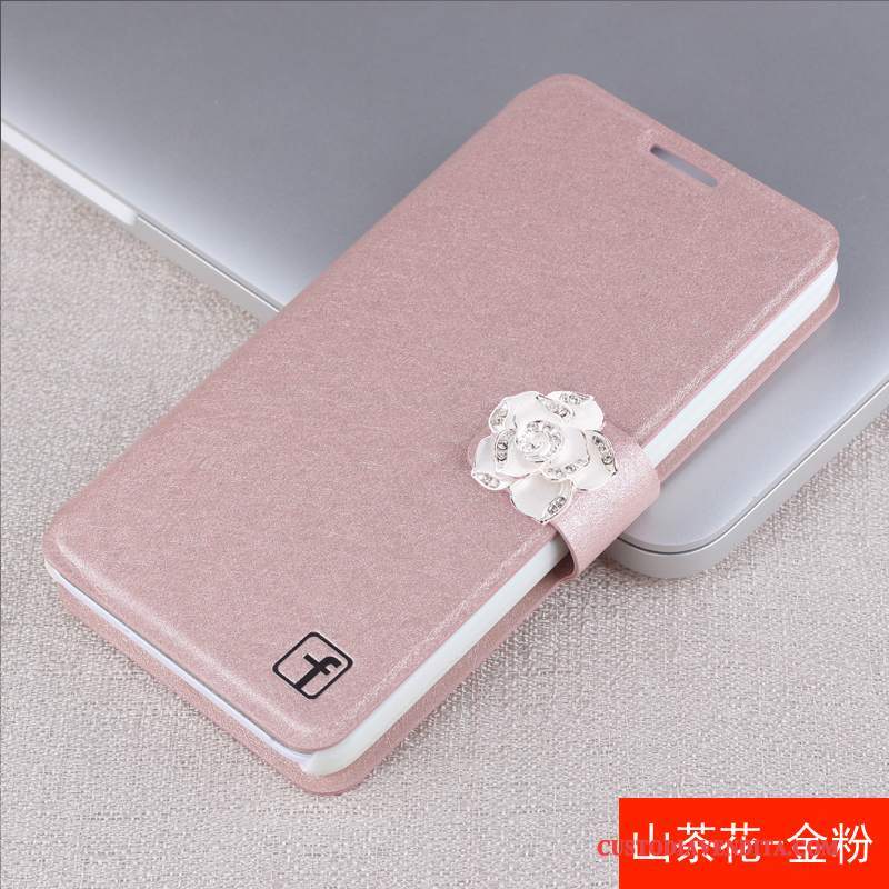 Custodia Huawei G9 Plus Folio Nero Carta, Cover Huawei G9 Plus Pelle Anti-caduta