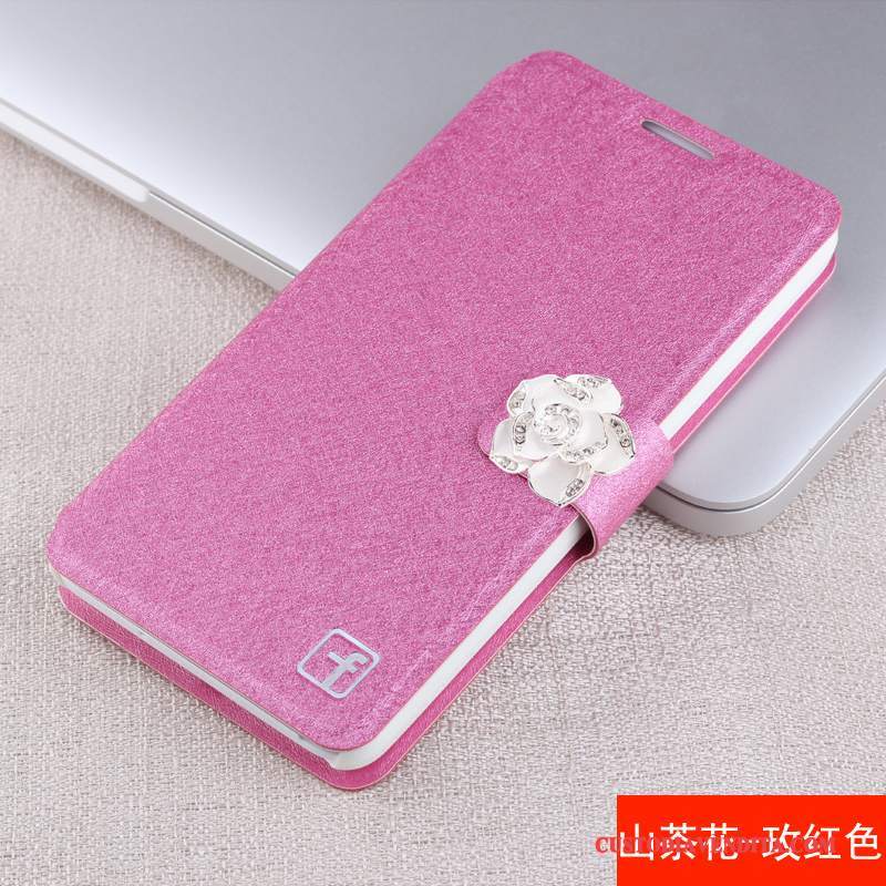 Custodia Huawei G9 Plus Folio Nero Carta, Cover Huawei G9 Plus Pelle Anti-caduta