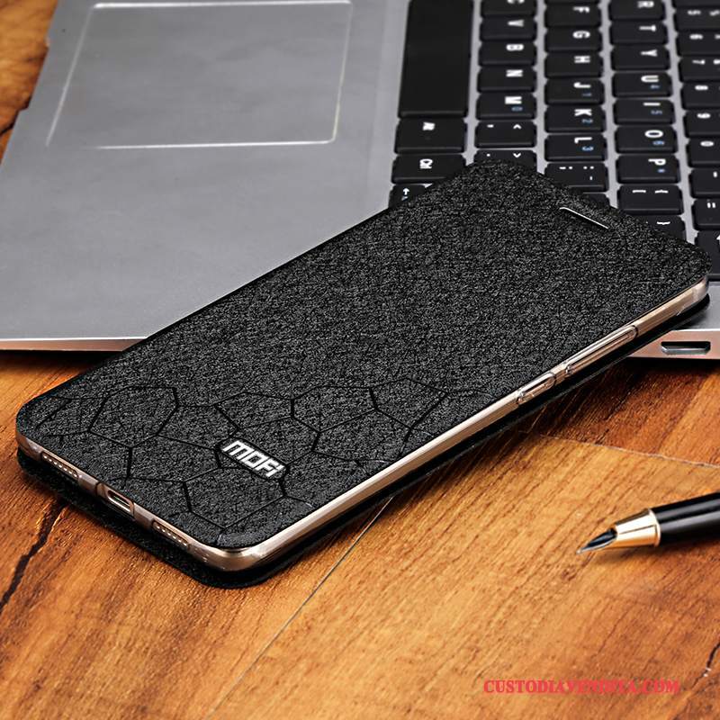 Custodia Huawei G9 Plus Folio Oro Anti-caduta, Cover Huawei G9 Plus Pelle Telefono Tutto Incluso