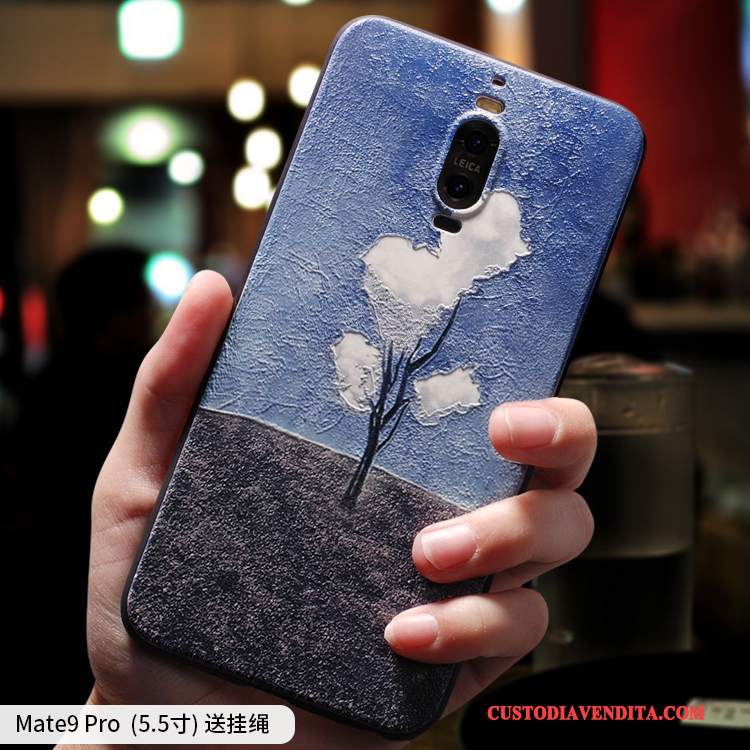 Custodia Huawei Mate 10 Creativo Morbido Tutto Incluso, Cover Huawei Mate 10 Silicone Rosa Anti-caduta