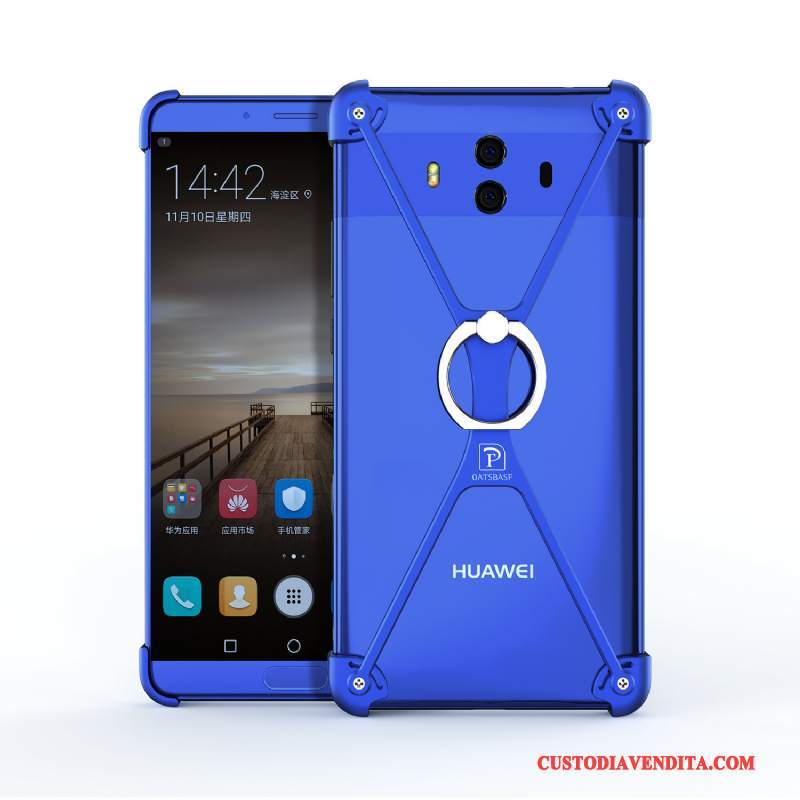 Custodia Huawei Mate 10 Creativo Telaio Anti-caduta, Cover Huawei Mate 10 Protezione Nerotelefono