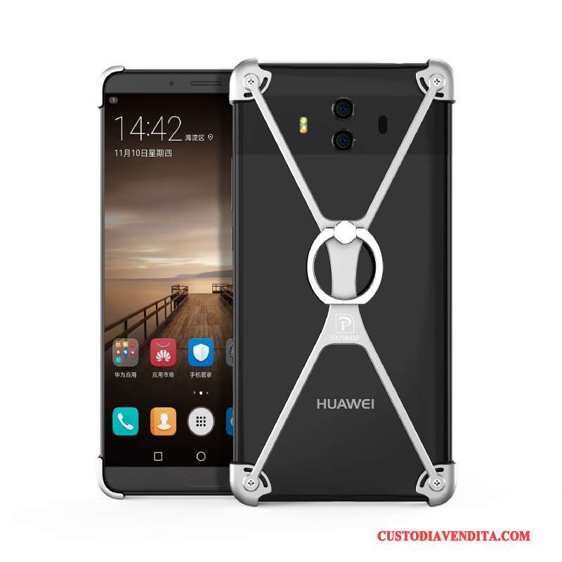 Custodia Huawei Mate 10 Creativo Telaio Anti-caduta, Cover Huawei Mate 10 Protezione Nerotelefono
