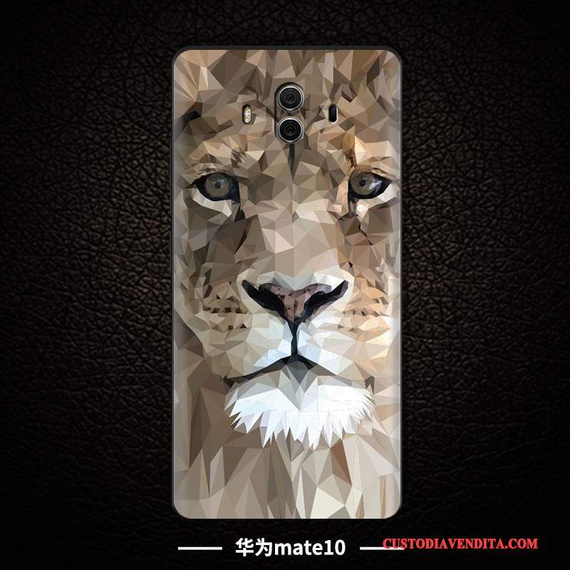Custodia Huawei Mate 10 Goffratura Telefono Tridimensionale, Cover Huawei Mate 10 Protezione Stile Cinese Tutto Incluso