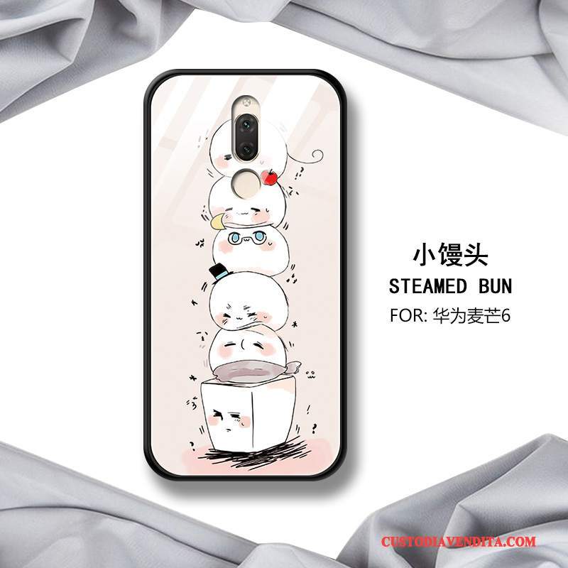 Custodia Huawei Mate 10 Lite Colore Vetro Di Personalità, Cover Huawei Mate 10 Lite Creativo Tempratelefono