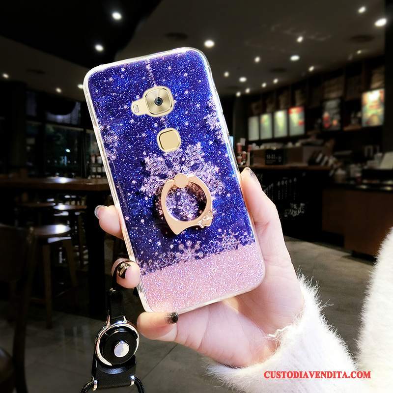 Custodia Huawei Mate 10 Lite Silicone Anti-caduta Tutto Incluso, Cover Huawei Mate 10 Lite Protezione Fiocco Di Neve Morbido