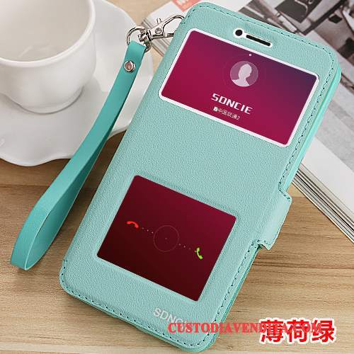 Custodia Huawei Mate 10 Pelle Morbido Anti-caduta, Cover Huawei Mate 10 Folio Telefono Rosso