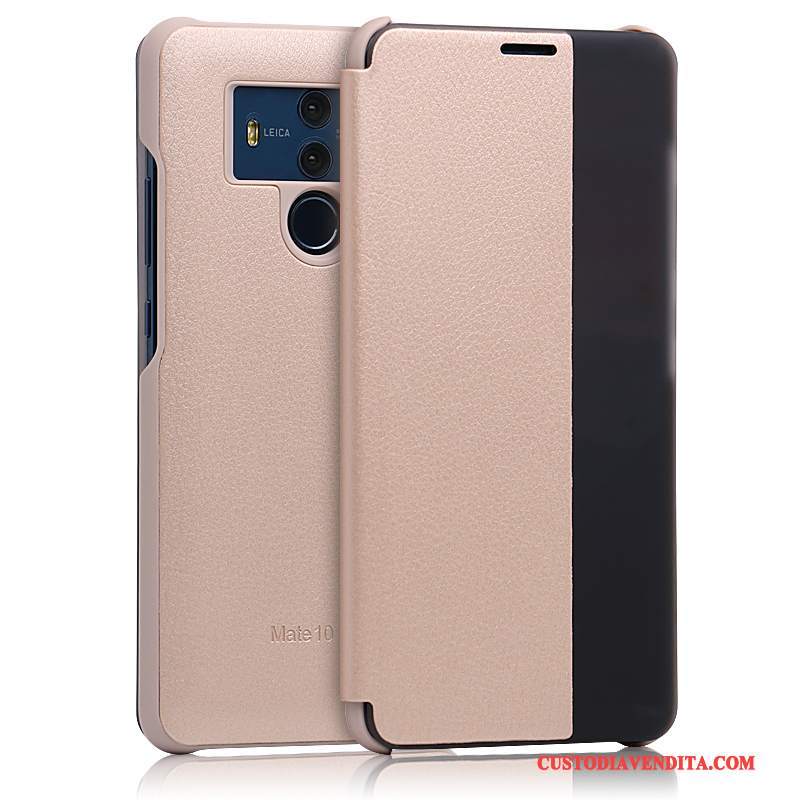 Custodia Huawei Mate 10 Pro Pelle Tutto Incluso Anti-caduta, Cover Huawei Mate 10 Pro Protezione Blutelefono