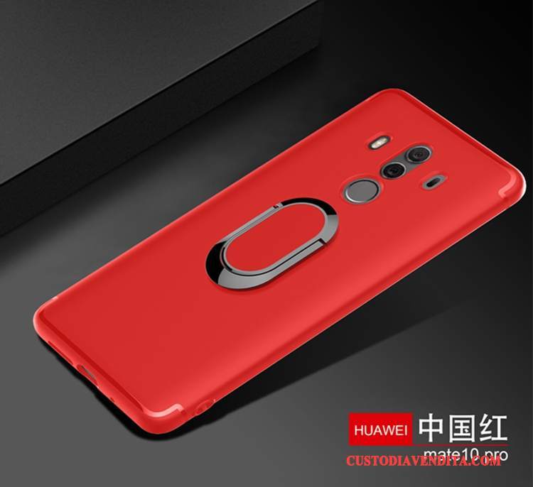 Custodia Huawei Mate 10 Pro Protezione Telefono Rosa, Cover Huawei Mate 10 Pro Sottile Ring