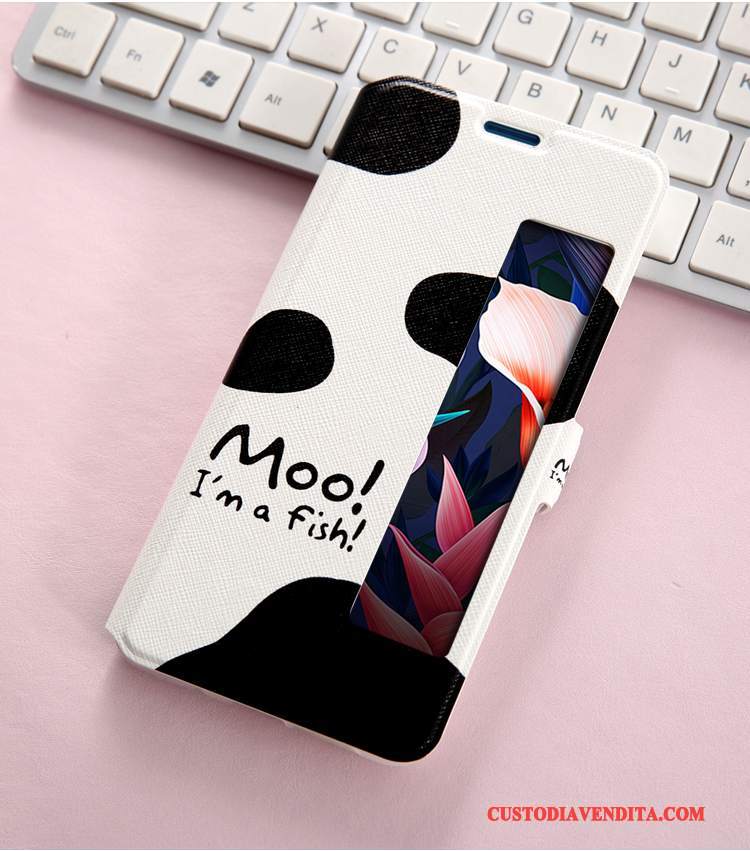 Custodia Huawei Mate 10 Pro Protezione Tutto Incluso Di Personalità, Cover Huawei Mate 10 Pro Pelle Supporto Anti-caduta