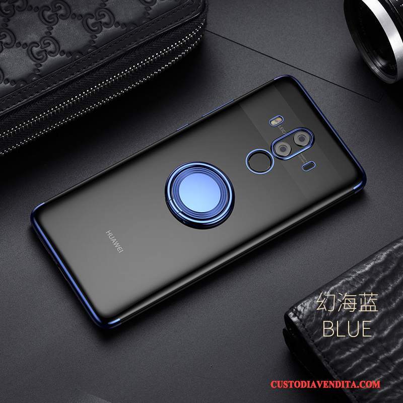 Custodia Huawei Mate 10 Pro Silicone Trasparentetelefono, Cover Huawei Mate 10 Pro Blu Marchio Di Tendenza
