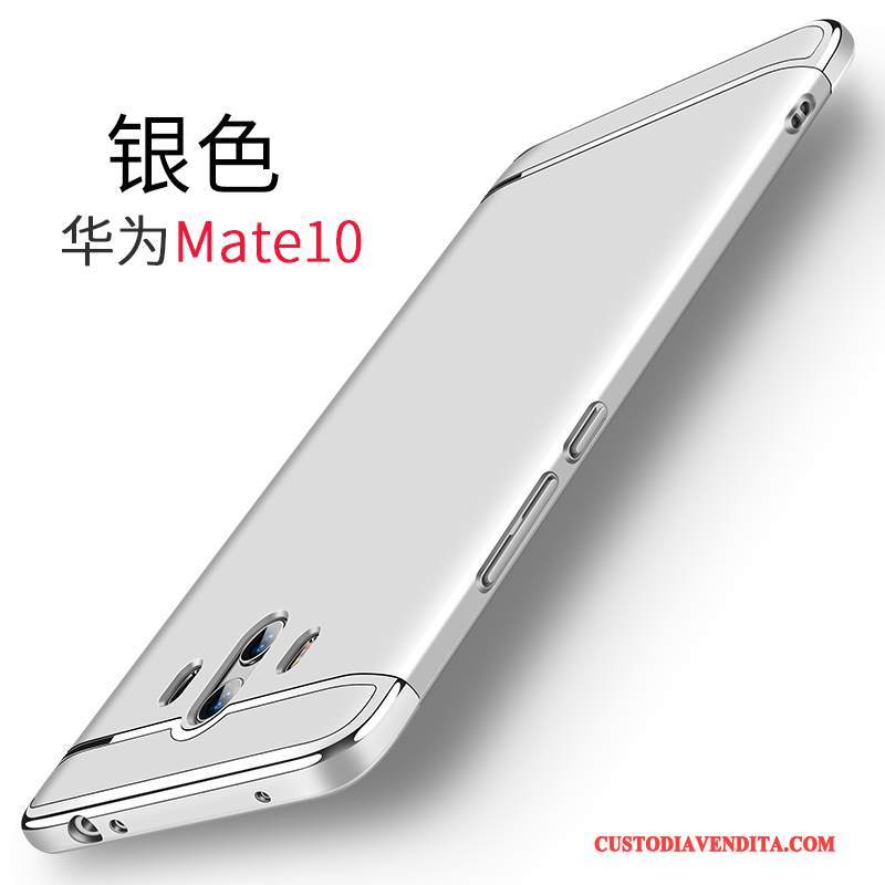 Custodia Huawei Mate 10 Protezione Oro Sottile, Cover Huawei Mate 10 Telefono Macchiati