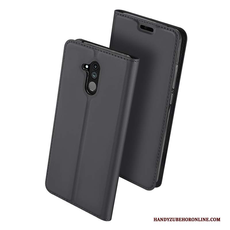 Custodia Huawei Mate 20 Lite Pelle Telefono Rosa, Cover Huawei Mate 20 Lite Folio Tutto Incluso Carta