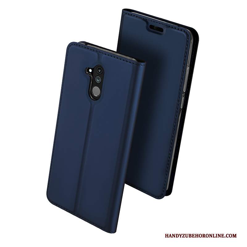 Custodia Huawei Mate 20 Lite Pelle Telefono Rosa, Cover Huawei Mate 20 Lite Folio Tutto Incluso Carta