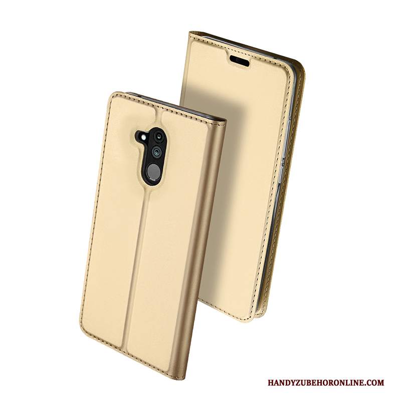 Custodia Huawei Mate 20 Lite Pelle Telefono Rosa, Cover Huawei Mate 20 Lite Folio Tutto Incluso Carta