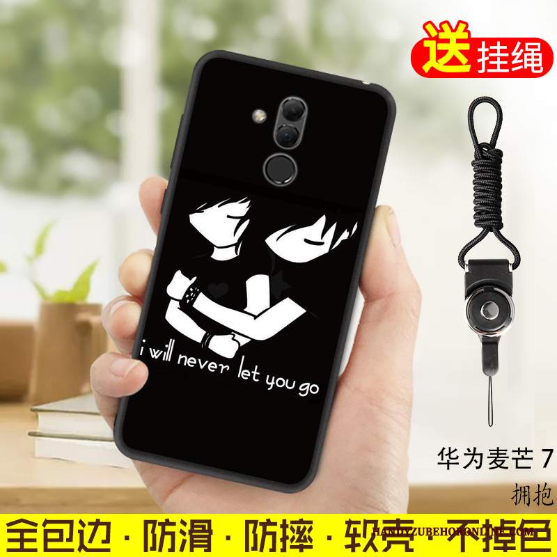 Custodia Huawei Mate 20 Lite Protezione Morbidotelefono, Cover Huawei Mate 20 Lite Anti-caduta Blu