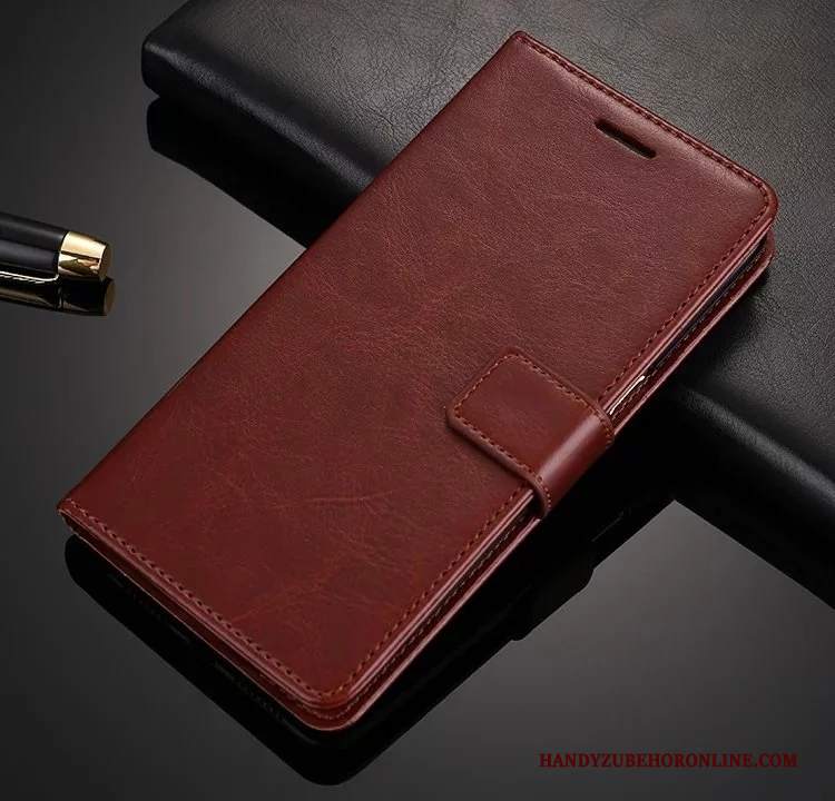 Custodia Huawei Mate 20 Lite Protezione Rossotelefono, Cover Huawei Mate 20 Lite Pelle