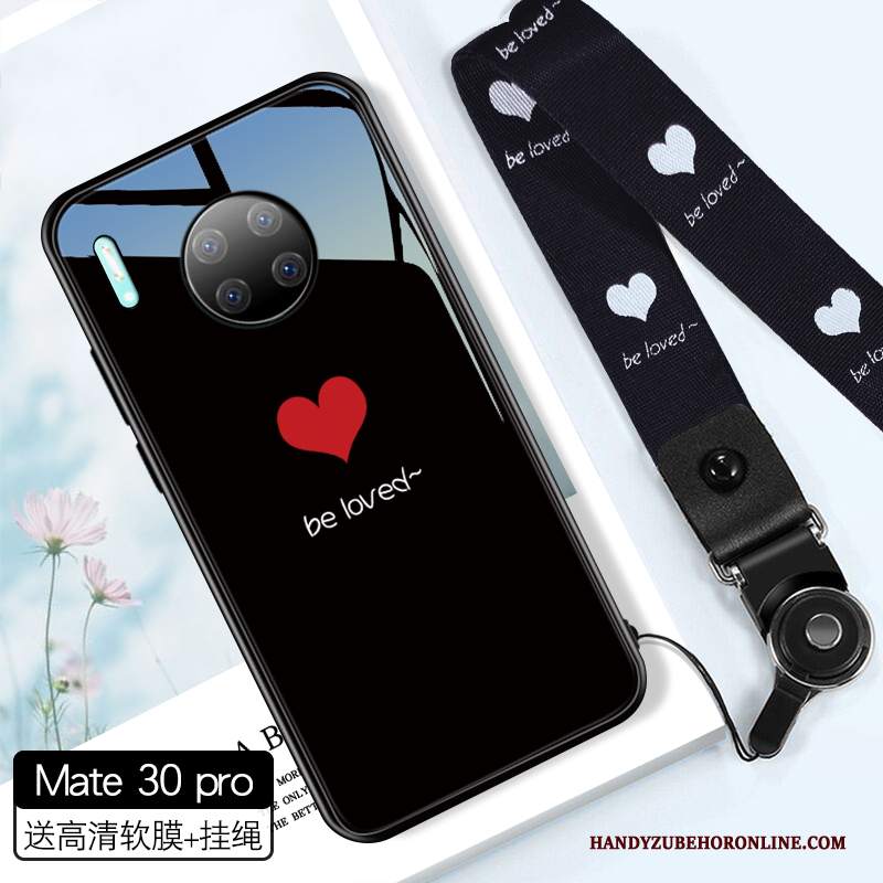 Custodia Huawei Mate 30 Pro Amare Nero, Cover Huawei Mate 30 Pro Anti-cadutatelefono