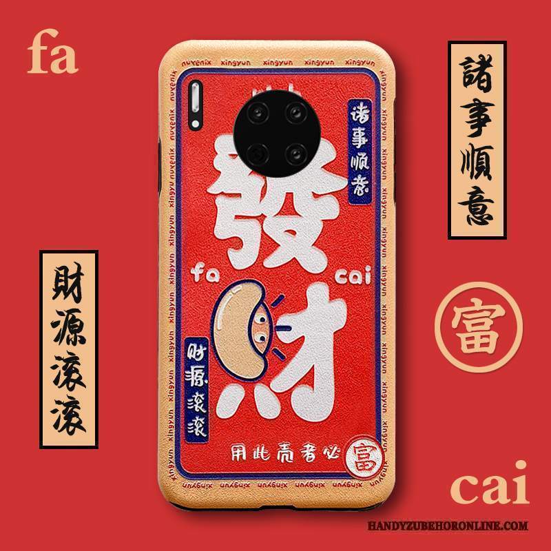 Custodia Huawei Mate 30 Pro Creativo Ricchezza Nuovo, Cover Huawei Mate 30 Pro Silicone Telefono Anti-caduta