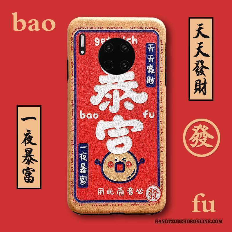 Custodia Huawei Mate 30 Pro Creativo Ricchezza Nuovo, Cover Huawei Mate 30 Pro Silicone Telefono Anti-caduta