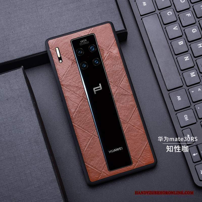Custodia Huawei Mate 30 Rs Pelle Anti-caduta High End, Cover Huawei Mate 30 Rs Protezione Sottiletelefono