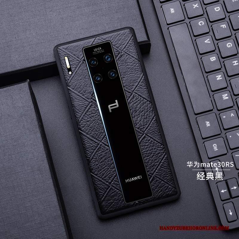 Custodia Huawei Mate 30 Rs Pelle Anti-caduta High End, Cover Huawei Mate 30 Rs Protezione Sottiletelefono