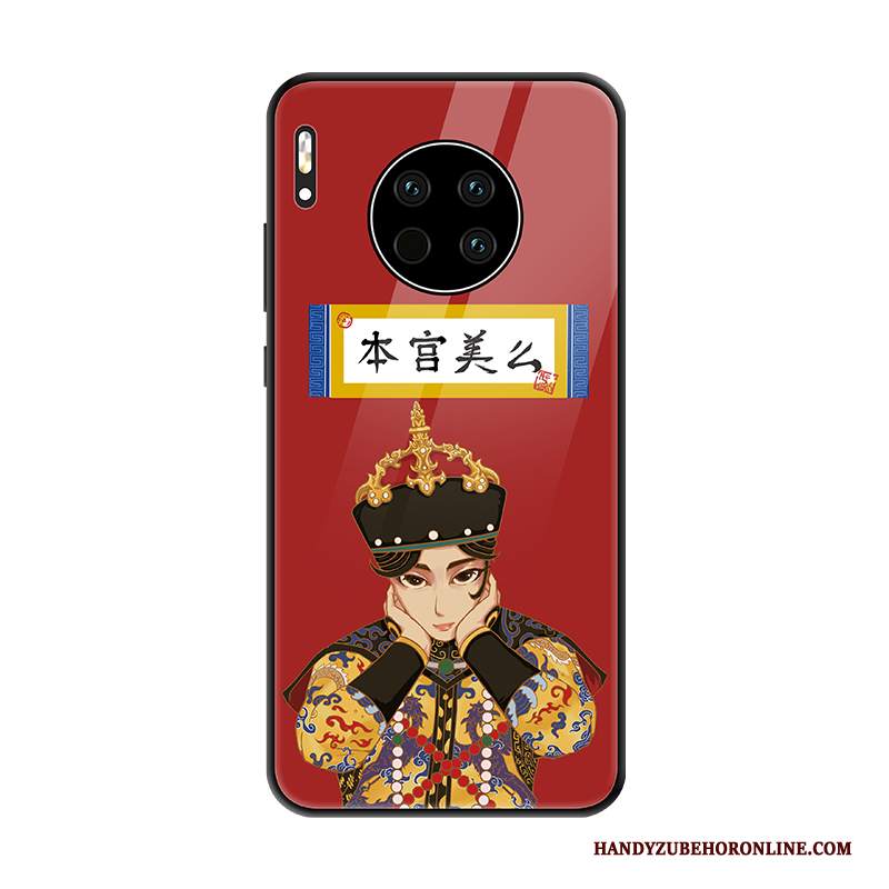 Custodia Huawei Mate 30 Vintage Tendenza Vento, Cover Huawei Mate 30 Creativo Telefono Di Personalità