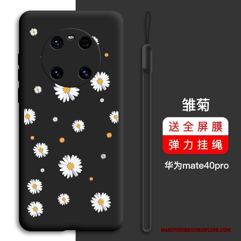 Custodia Huawei Mate 40 Pro Silicone Sottile Net Red, Cover Huawei Mate 40 Pro Protezione Telefono Anti-caduta