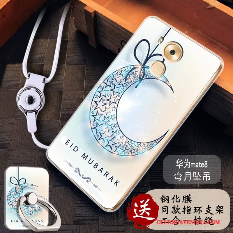 Custodia Huawei Mate 8 Colore Hemming Rosa, Cover Huawei Mate 8 Silicone Telefono Anti-caduta